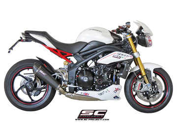 SC Project Conico Exhaust for TRIUMPH SPEED TRIPLE 1050 (2011-15)